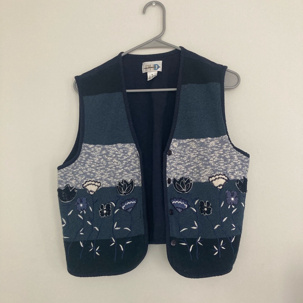 Floral vest